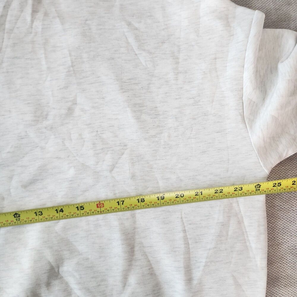 Varley Off-White Medium Hawley Half Zip Sweatshirt NWT - Picture 6 of 7